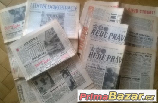 PRODÁM STARÉ NOVINY-24 KS – fotografie 2