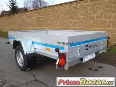 PROFI přívěs BRŽDĚNÝ, 250x150 cm, 750 kg, 130 km/h, ŘP "B"