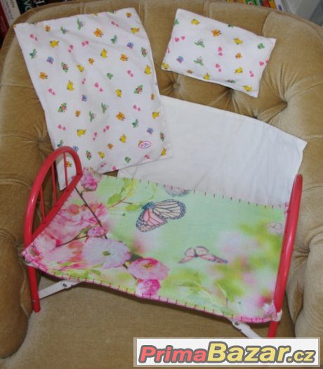 POSTÝLKA PRO PANENKY s peřinkami Baby born Zapf Creations – fotografie 2