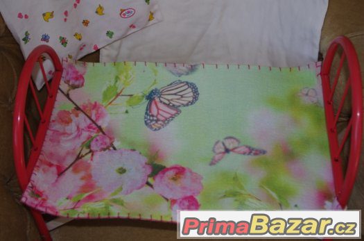 POSTÝLKA PRO PANENKY s peřinkami Baby born Zapf Creations – fotografie 4