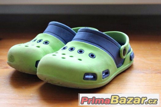 Gumové sandále typu crocs.Velikost 28. – fotografie 1