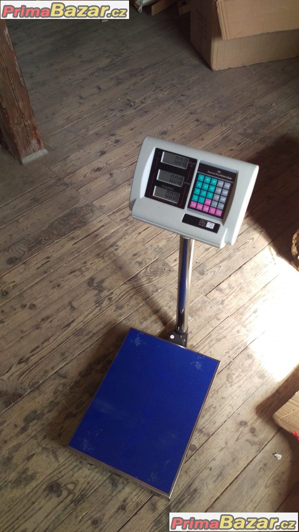 Nová digitální obchodní váha do 100 kg važivost po 20g
