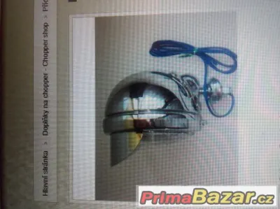 přídavné světla chrom 2ks
