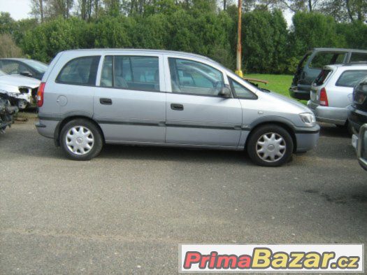 Opel Zafira 1,6 16V 2001 – fotografie 1