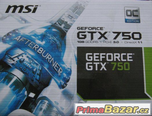 Prodam Grafickou kartu GTX750MSI 1GB/1GD5/OCV1 – fotografie 4