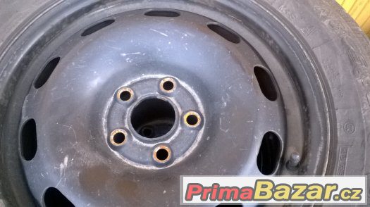 sada plechových disků 5 ks s pneu octavia 1 – fotografie 2