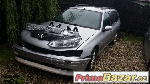 Prodám náhradní díly Peugeot 406, 1,9 TD, 66 KW, r. v. 2000 – fotografie 1