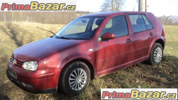VW Golf IV 1.4 55kW r.v.1998 - Na náhradní díly