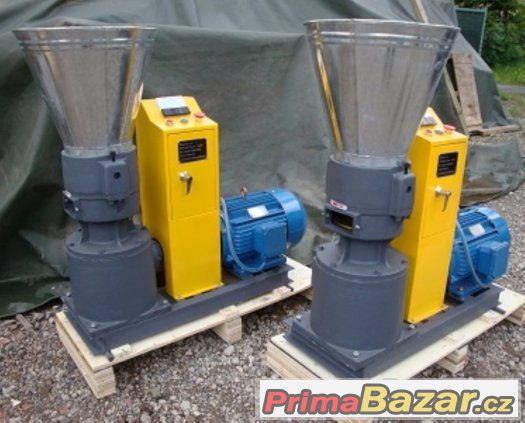Peletovací lis, lis na pelety MP 200, granulátor 7,5 kW – fotografie 1