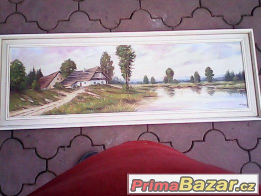 ruce malovany obraz – fotografie 1