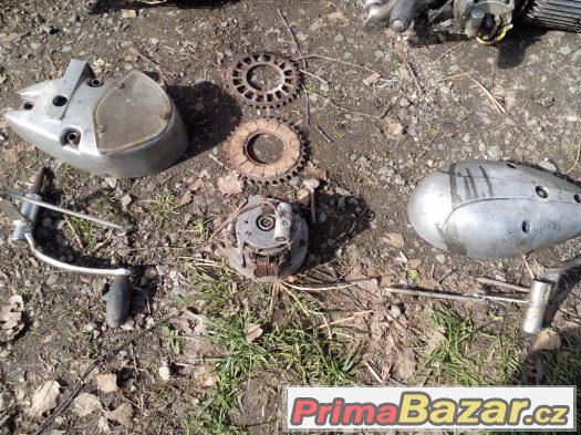 Prodám 2 motory JAWA PIONÍR + náhradni dily – fotografie 2