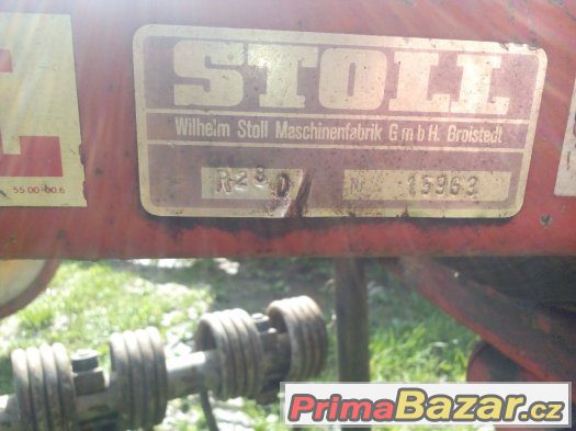 Prodám nahrabovač (shrnovače) sena STOLL R 280 – fotografie 4