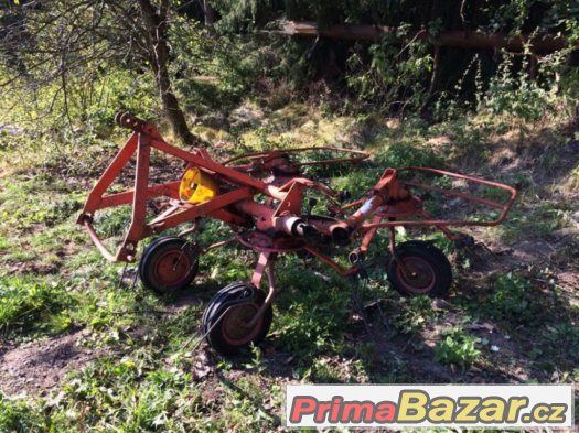 Prodám mali nesený obraceč sena FAHR 4,20m – fotografie 2