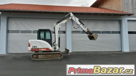 Prodám mini bagr  Bobcat 341 D – fotografie 1