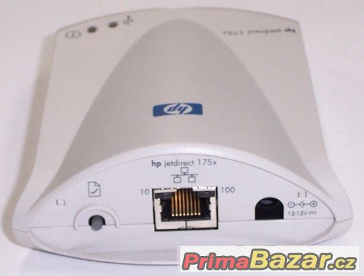 HP jetdirect 175x (externí USB tiskový server), výborný stav – fotografie 3