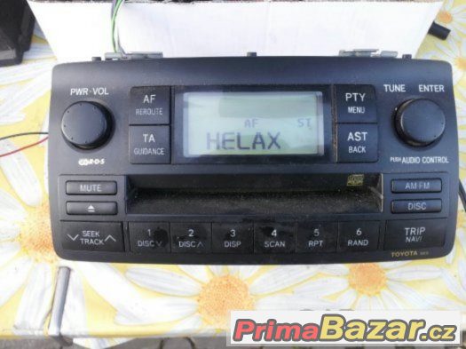 Auto radio z TOYOTA 58816 – fotografie 2