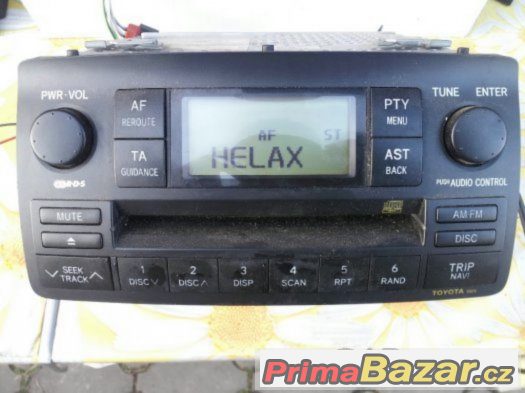 Auto radio z TOYOTA 58816 – fotografie 3