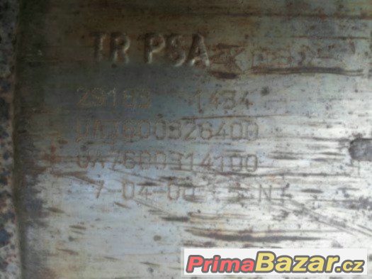 KATALIZÁTOR z Citroën Xsara Picasso benzin 1,6 2000r.v – fotografie 3