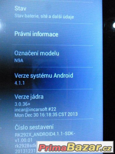 Tablet iGET N9A – fotografie 5