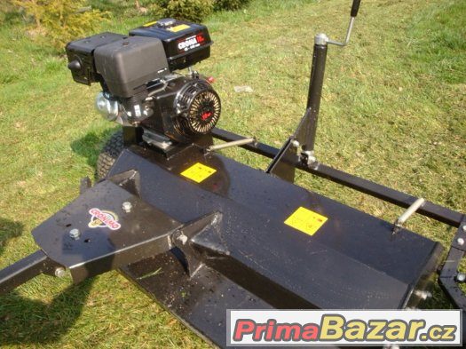 Mulčovač za čtyřkolku BCQ-120 s benzínovým motorem 18 Hp – fotografie 3