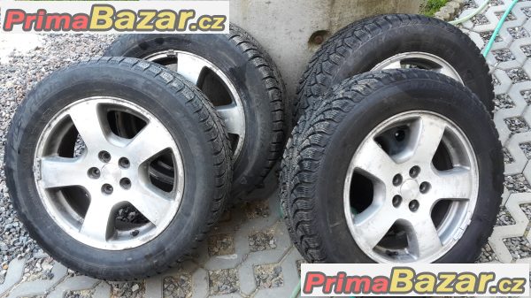 Alu-disky 16"+pneu 215/60 99H