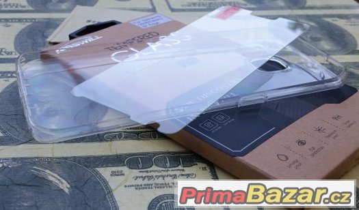 Samsung S7 G935 Edge Tvrzené sklo+průhledné pouzdro – fotografie 1