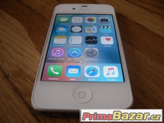 Apple Iphone 4S White,16GB, top stav, komplet. – fotografie 1