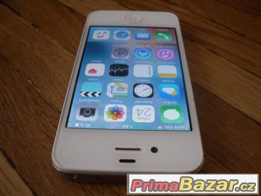 Apple Iphone 4S White,16GB, top stav, komplet. – fotografie 3