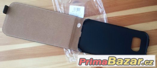 Samsung S6 Galaxy G920 Flip Pouzdro černé – fotografie 3
