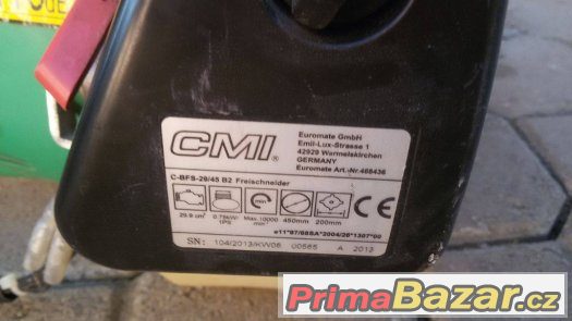 Strunová sekačka /křovinák CMI – fotografie 4