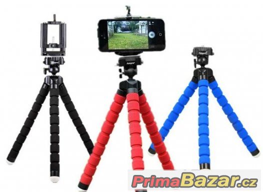 Ohebný flexi stativ tripod Braun - nové – fotografie 2