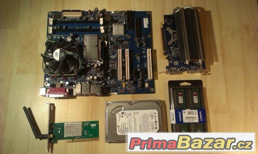 MB+CPU+RAM+VGA+HDD+WIFI karta – fotografie 1