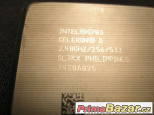 Prodám procesor Intel Celeron D 478 2,40GHz – fotografie 2
