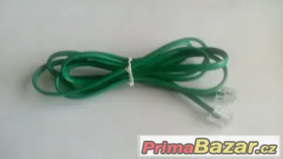 Telefoní kabel zelený (1,5m)