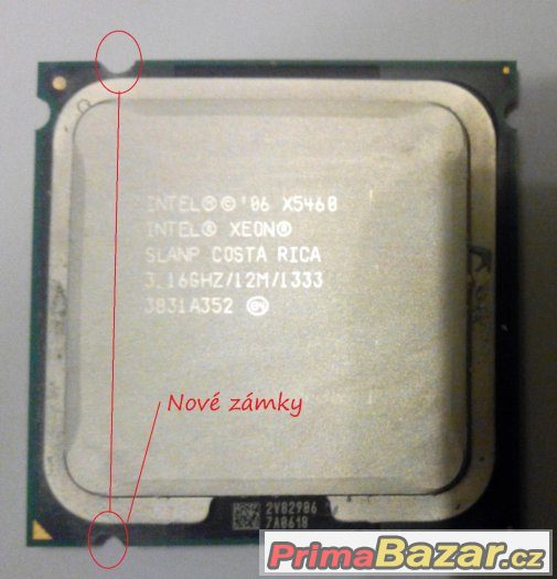 E5450 ctyrjadro pro LGA 775.=q9650,rychlejsi jak q9550,q9450 – fotografie 3