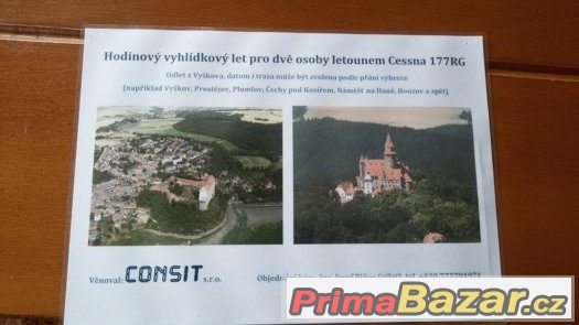 Vyhlídkový let letadlem pro 2 osoby – fotografie 1