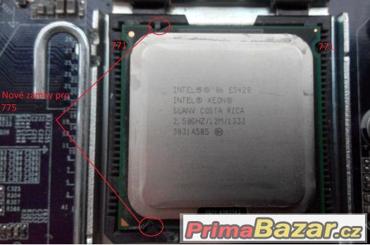 Intel Xeon e5420 ctyrjadro (2.5ghz,1333fsb,12MB,80W)=>q9400 – fotografie 1