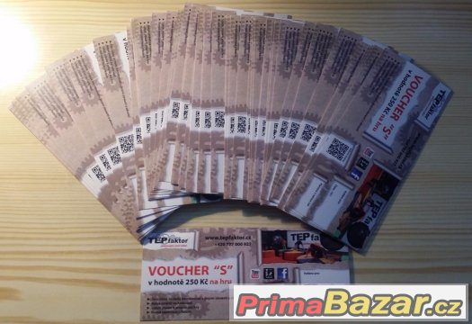 Voucher do TepFaktoru v hodnotě 250 Kč na hru – fotografie 1