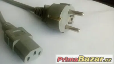 Napájecí kabel šedý (2m)