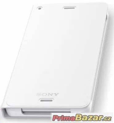 Flipové pouzdro Sony Xperia Z3 WCR14, bílé