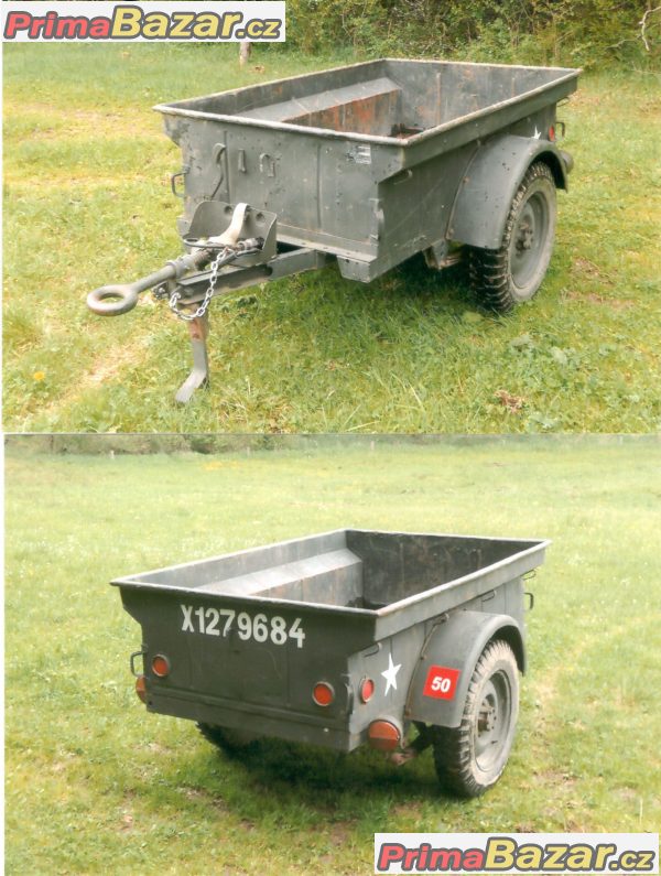 vlek Willys MB.T. 1/4ton