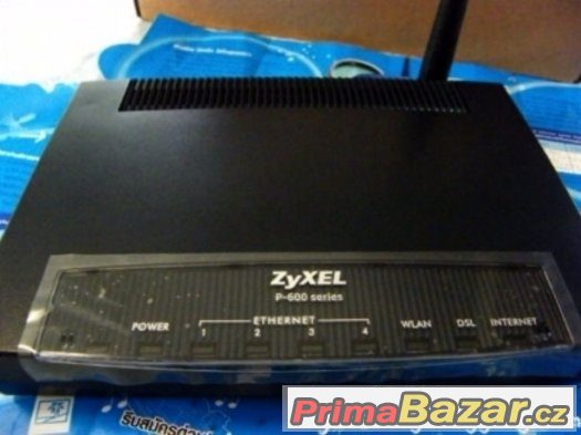 WiFi router ZyXEL P-600 (+bonus) – fotografie 1
