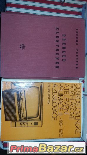 Technická literatura, televizní, rozhlasové, elektronky... – fotografie 1