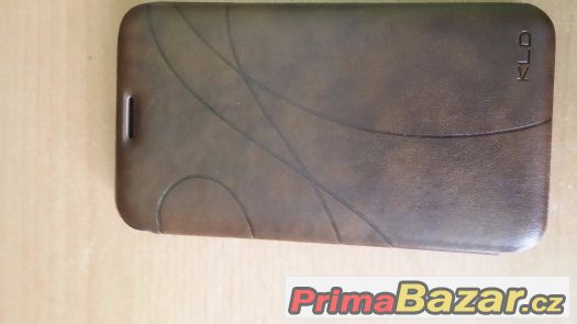 kožený flip cover na Samsung Galaxy Note 2 | Doprava zdarma – fotografie 1