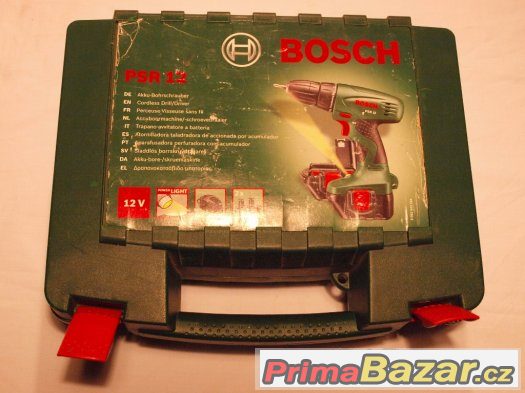 Prodám AKU BOSCH PSR 12 – fotografie 1