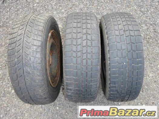 2 kola + 1 pneu - 165/70 R13 - použitá – fotografie 3