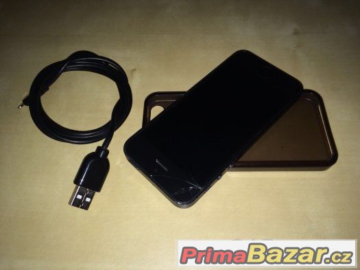 Apple iPhone 5 32GB černý - v rohu prasklý display – fotografie 3
