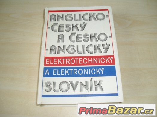 Anglicko-český a česko-anglický elektrotechnický a elektroni – fotografie 1