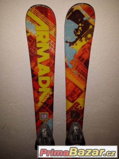Armada Bantam 125cm, s viazanim , freestyle, detske lyze – fotografie 2