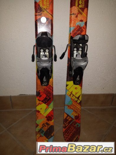 Armada Bantam 125cm, s viazanim , freestyle, detske lyze – fotografie 3